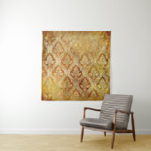 Tenture arrière - plan vintage doré (En situation)