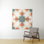 Tenture arrière - plan vintage sans soudure. Belle fleur (En situation)