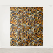 Tenture Arrière-plans de personnages d'Halloween (Devant)