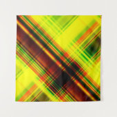Tenture art abstract geometric diagonal pattern background (Devant (Horizontal))