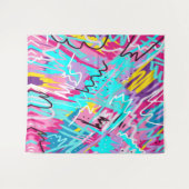 Tenture Art Abstrait audacieux (Devant (Horizontal))