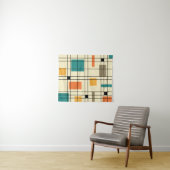 Tenture Art Abstrait des années 1950 (En situation (horizontale))