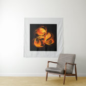 Tenture Art Abstrait Fireball (En situation)