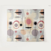 Tenture Art abstrait moderne du milieu du siècle (Devant (Horizontal))