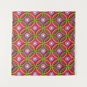 Tenture Art Africain : Une image Abstraite et transparente (Devant (Horizontal))