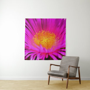 Tenture Art Artistique Magenta Rose Aster Flower Floral Ar