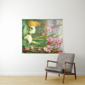 Tenture Art botanique : Beautés du marais (En situation (horizontale))