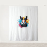 Art Coloré Art mignon hollandais Rabbit Lover