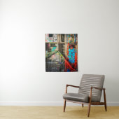 Tenture Art de construction de mur de graffiti abandonné (En situation)