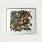 Tenture Art de fée dragon mystique (Devant (Horizontal))