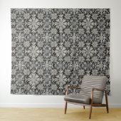 Tenture art de flocons de neige (En situation (horizontale))