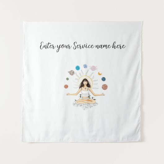 Tenture art de la méditation (Devant)