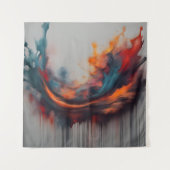 Tenture art de la peinture abstraite (Devant)