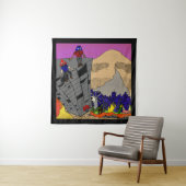 Tenture Art de l'album ATARI+MARI, sans titre (En situation)