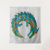 Art de l'alligator tribal