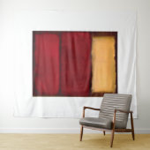 Tenture art de Mark Rothko (En situation (horizontale))