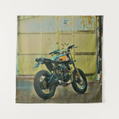 Tenture Art de moto vintage (Devant)
