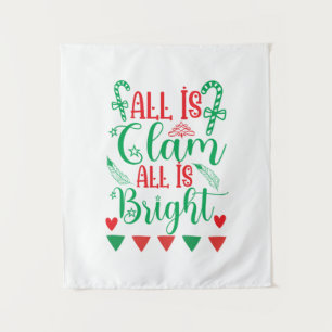 Tenture Art de Noël Tout est brillant