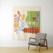 Tenture Art de voyage Vietnam (En situation)