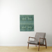 Art Deco Nouveau Chien Nature Motif Animal