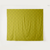 Tenture Art déco olive verte géométrique (Devant (Horizontal))