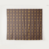 Tenture Art Deco pattern with fan-shaped motifs  (Devant (Horizontal))