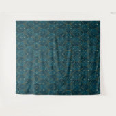 Tenture Art Deco pattern with gold geometric shapes (Devant (Horizontal))