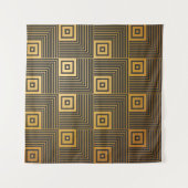 Tenture Art Deco seamless vintage wallpaper pattern (Devant (Horizontal))