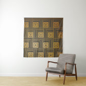 Tenture Art Deco seamless vintage wallpaper pattern (En situation)