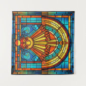 Tenture Art Deco Tapestry (Devant (Horizontal))