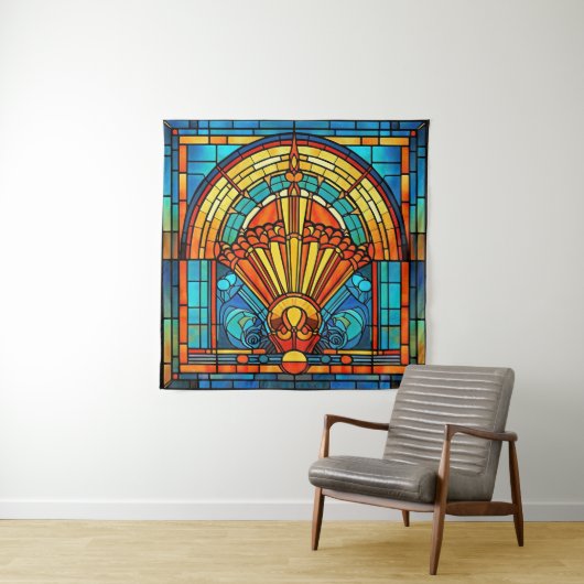 Tenture Art Deco Tapestry (En situation)
