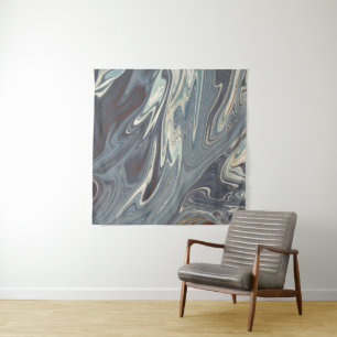 Tenture Art des vagues tombées   Meilleure peinture abstra