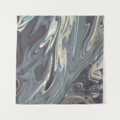 Tenture Art des vagues tombées | Meilleure peinture abstra (Devant)