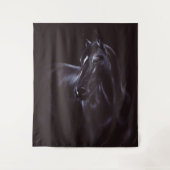 Tenture Art équin peint à la main (Devant)