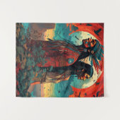 Tenture Art Essence Tribale (Devant (Horizontal))