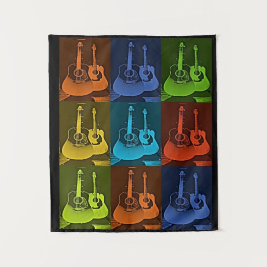 Tenture Art guitare (Devant)
