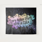 Tenture Art is Life Tapestry (Devant (Horizontal))