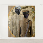 Tenture Art LGBT afrocentrique (Devant)