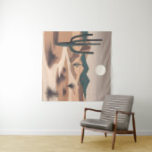 Tenture Art minimaliste du désert (En situation (horizontale))