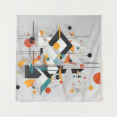 Tenture Art moderne Abstrait (Devant (Horizontal))