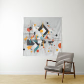 Tenture Art moderne Abstrait (En situation (horizontale))