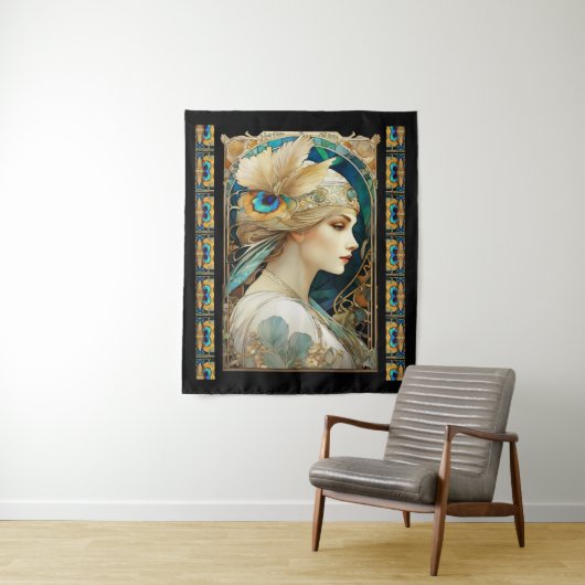 Tenture Art Nouvaeu (En situation)