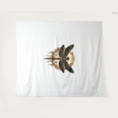 Tenture Art Nouveau Dragonfly Elegant Steampunk (Devant (Horizontal))