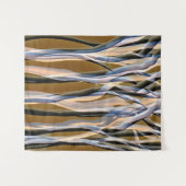 Tenture Art original Forêt magique Arbres Nature Abstraite (Devant (Horizontal))