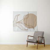 Tenture Art plante moderne (En situation (horizontale))