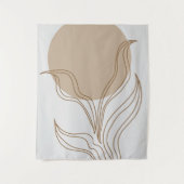 Tenture Art plante moderne (Devant)