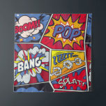 Tenture Art pop rétro, motif de la bande dessinée.<br><div class="desc">Retro Pop Art comic crier sans couture motif Obtenez votre Retro Pop Art Comic Shout Motif! Décor amusant et original ! Comic Pop Art Shout Motif - Là où Retro Rencontre Amusement! Obtenez votre typographie avec cette explosion graphique du passé. comique, pop, motif, livre, sans soudure, arrière - plan, illustration,...</div>