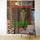 Tenture Art populaire africain (En situation)