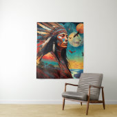 Tenture Art tribal autochtone (En situation)