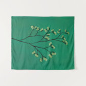 Tenture Art végétal minimaliste Plante vert (Devant (Horizontal))